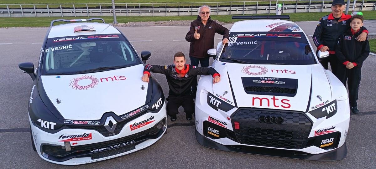 MILOVAN I ĐORĐE VOZE EHCC: Treća generacija Vesnića izlazi na trkačku stazu