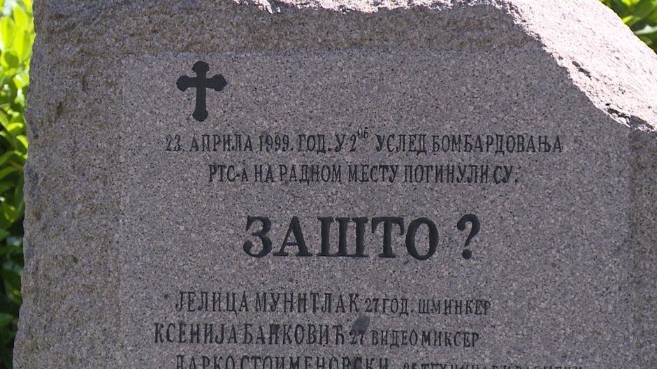 UNS, Strukovni sindikat RTS i SINOS: NATO da odgovara za ubistvo 16 radnika RTS