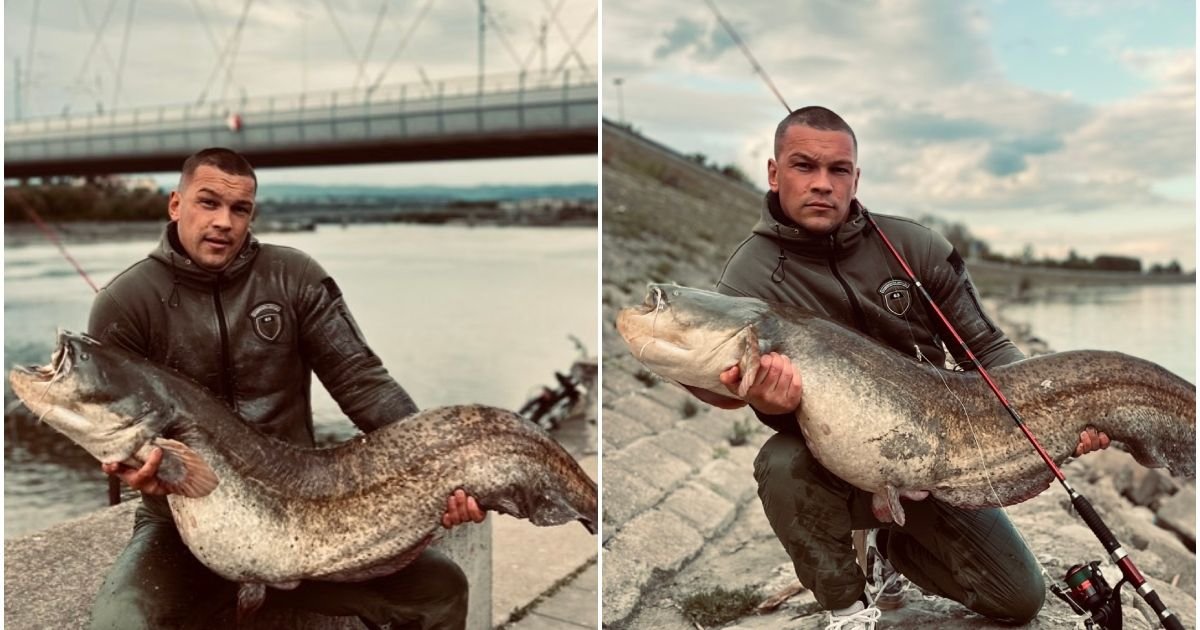 Zver ga ozbiljno provozala, čekao ga je 25 godina: Aleksandar preživeo scenu iz filma i ulovio DUNAVSKU NEMAN