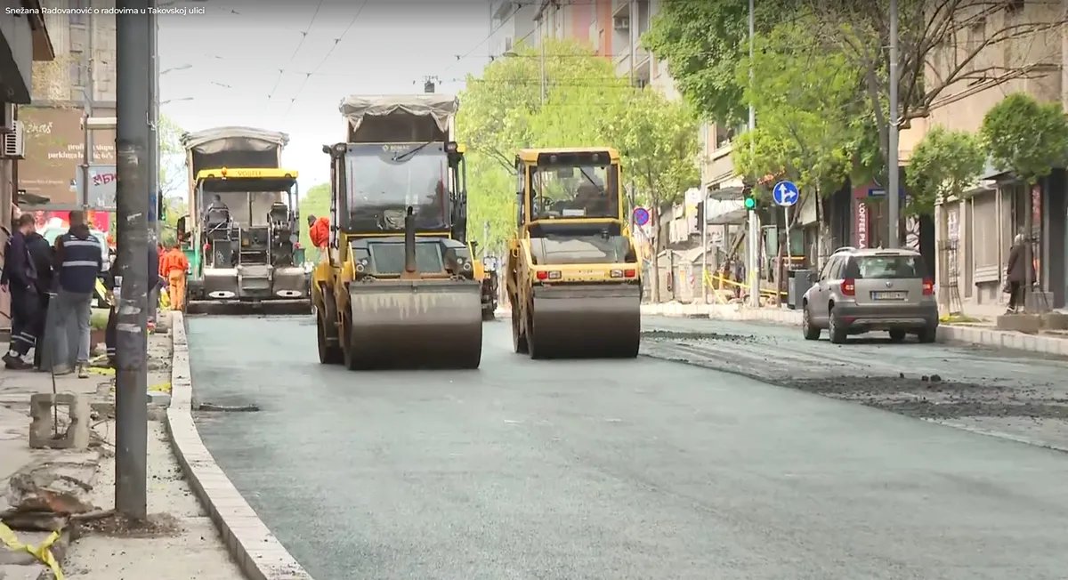 Radovi u Takovskoj: Saobraćaj u kolapsu već danima, iz Zbora Staro grad kažu da se ne vidi poenta