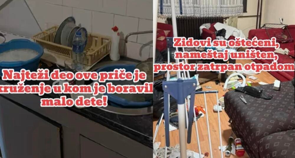 U ovom stanu u Pančevu su živeli podstanari iz PAKLA: Ovo je kao iz HOROR FILMA, a tu je stanovalo i DETE (VIDEO)