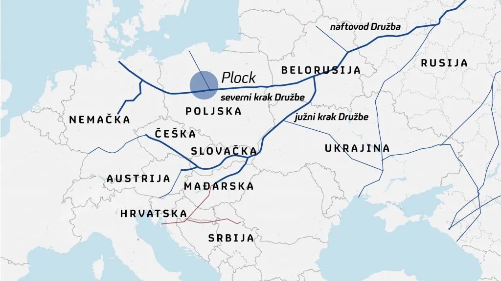 Obnovljen tranzit nafte kroz Družbu: Ukrajina ponovo snabdeva Mađarsku i Slovačku