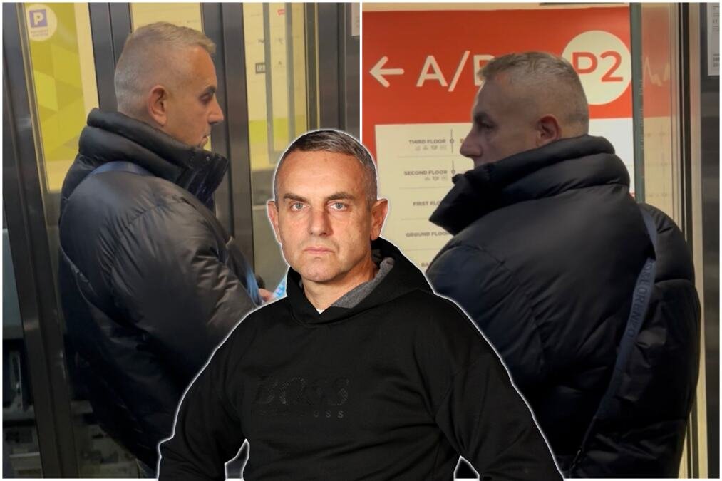 IVAN GAVRILOVIĆ SE ZBUNIO U LIFTU, PA ISTRČAO NAPOLJE! Uhvatili smo densera u šoping centru - Njegova faca govori sve (KURIR PAPARACO)