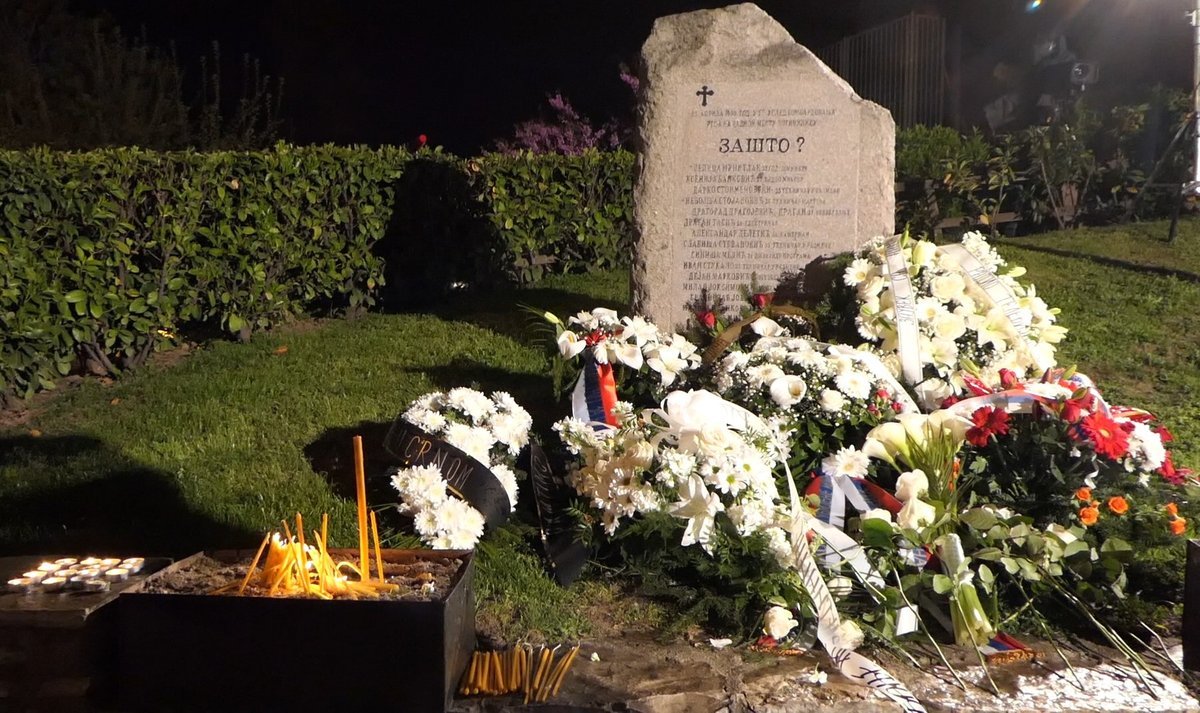 Victims’ families mark anniversary of NATO strike on RTS headquarters