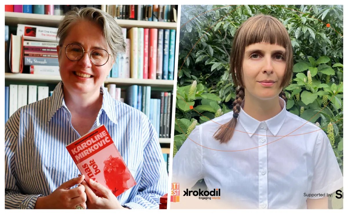 Književno veče u KROKODILovom Centru sa Lejlom Cato i Karoline Mirkovic