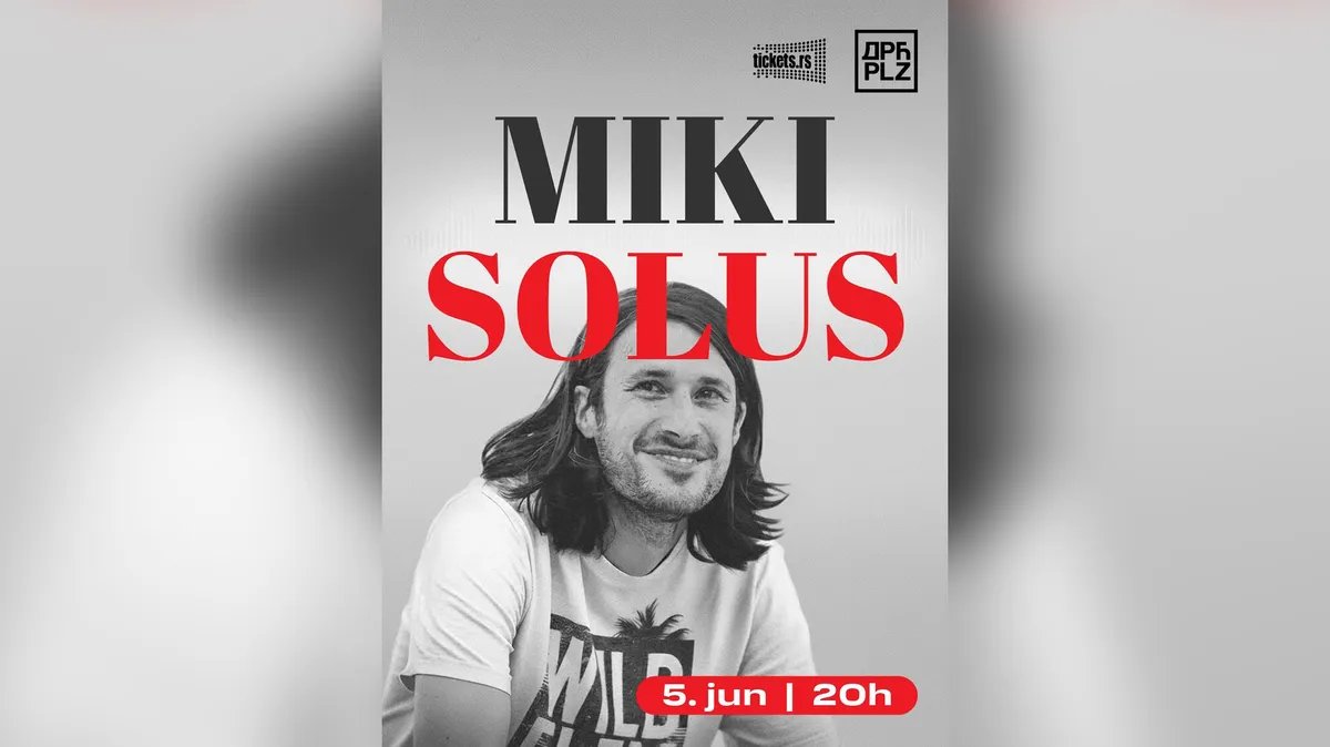 Miki Solus 5. juna u Dorćol Platzu