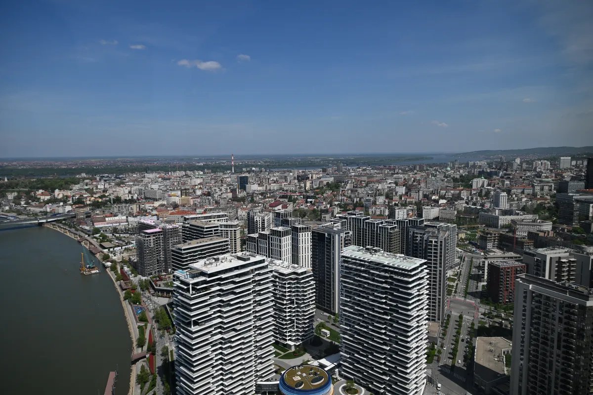 Otvoren vidikovac na 41. spratu Kule Beograd