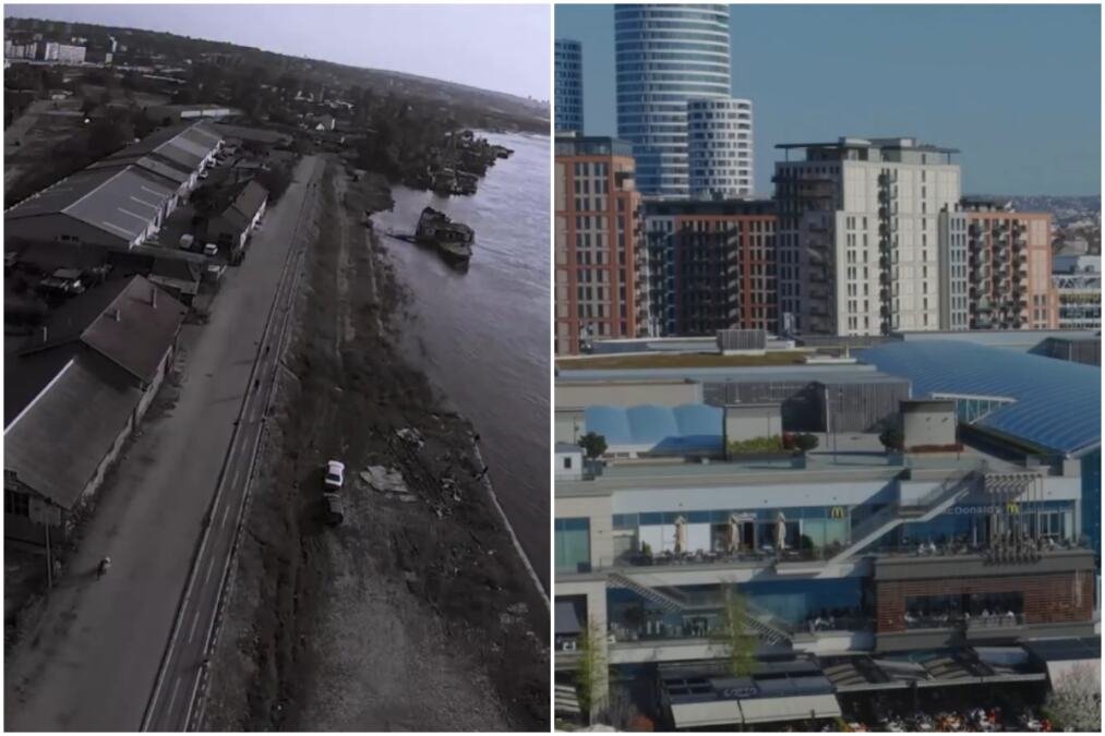 BEOGRAD NA VODI PRE 10 GODINA I DANAS! Ministar Mali podelio snimak: Ovo je slika zemlje koja ima velike snove i veruje u ono što radi (VIDEO)