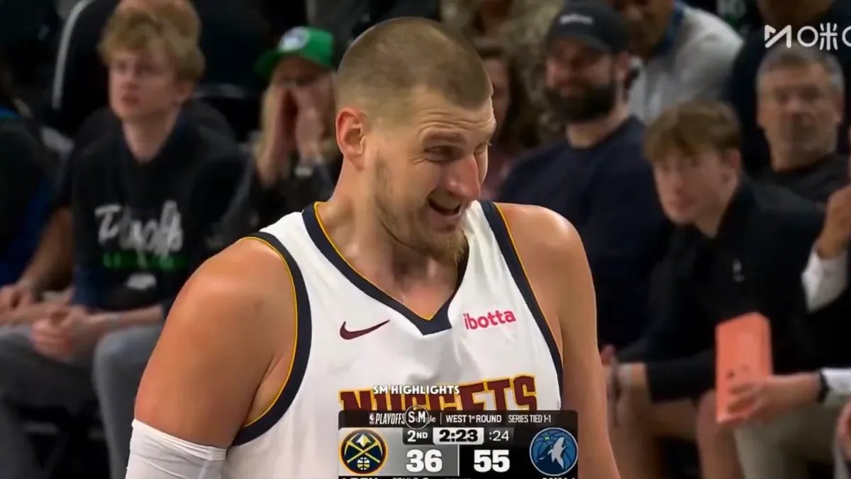 VIDEO Najgora Jokićeva partija u karijeri? Pogledajte šta je sve radio Gober i zbog čega je Srbin padao na pod