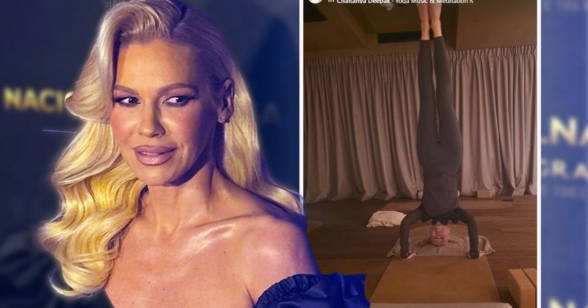 Nataša Bekvalac stoji na glavi: Uvukla se u uske helanke i poručila da sve radi za mentalno zdravlje