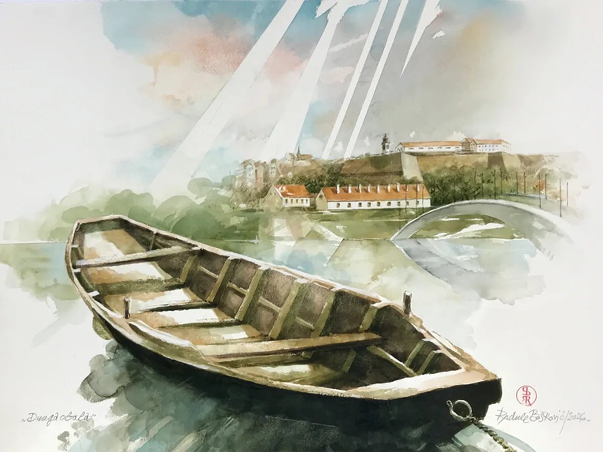 Slikarstvo uzvišenih poetskih vrednosti: Bošković izlaže akvarele