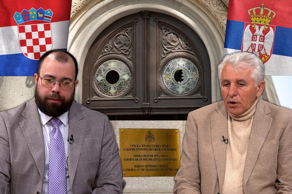 Obradović i Anđelković o napadu na SPC u Zagrebu: "Imali su promociju ustaštva na Tompsonovom koncertu, ovo je posledica te atmosfere koja je stvorena"