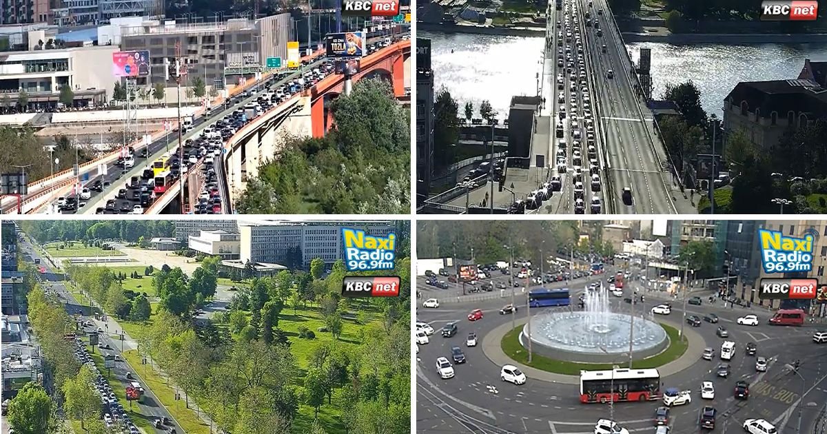 Haos na ulicama Beograda! Vozila mile, formirale se kolone: Novi petak, nove gužve, izbegavajte ove ulice