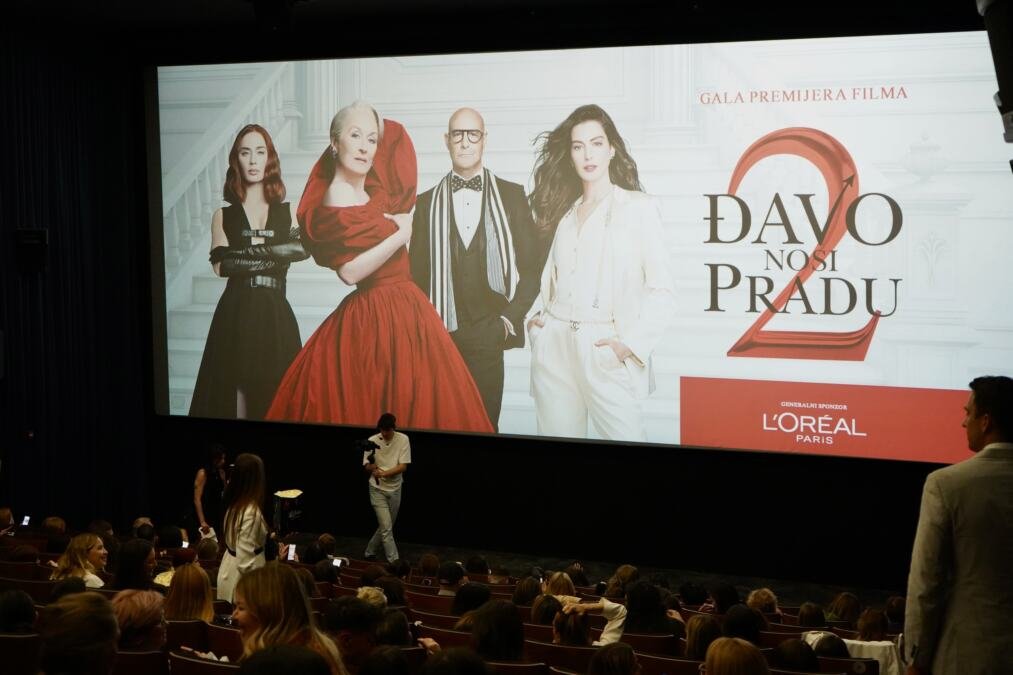 Održana beogradska premijera filma "Đavo nosi Pradu 2"