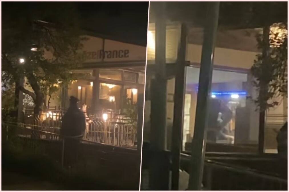 PRVI SNIMAK SA MESTA PUCNJAVE U RESTORANU U SARAJEVU Ranjeno više ljudi, policija blokirala čitav rejon! Napadač i dalje u bekstvu