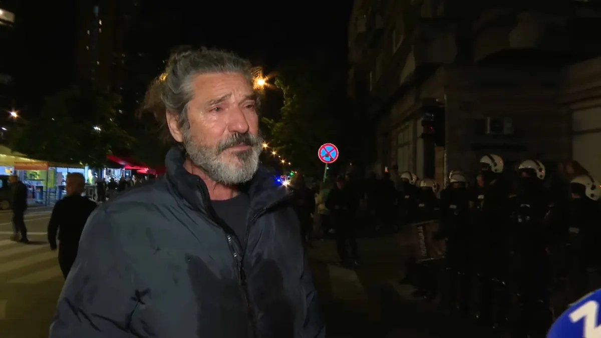 Gagi Jovanović u Zemunu poprskan biber sprejem: "Još jedan loš potez vlasti"