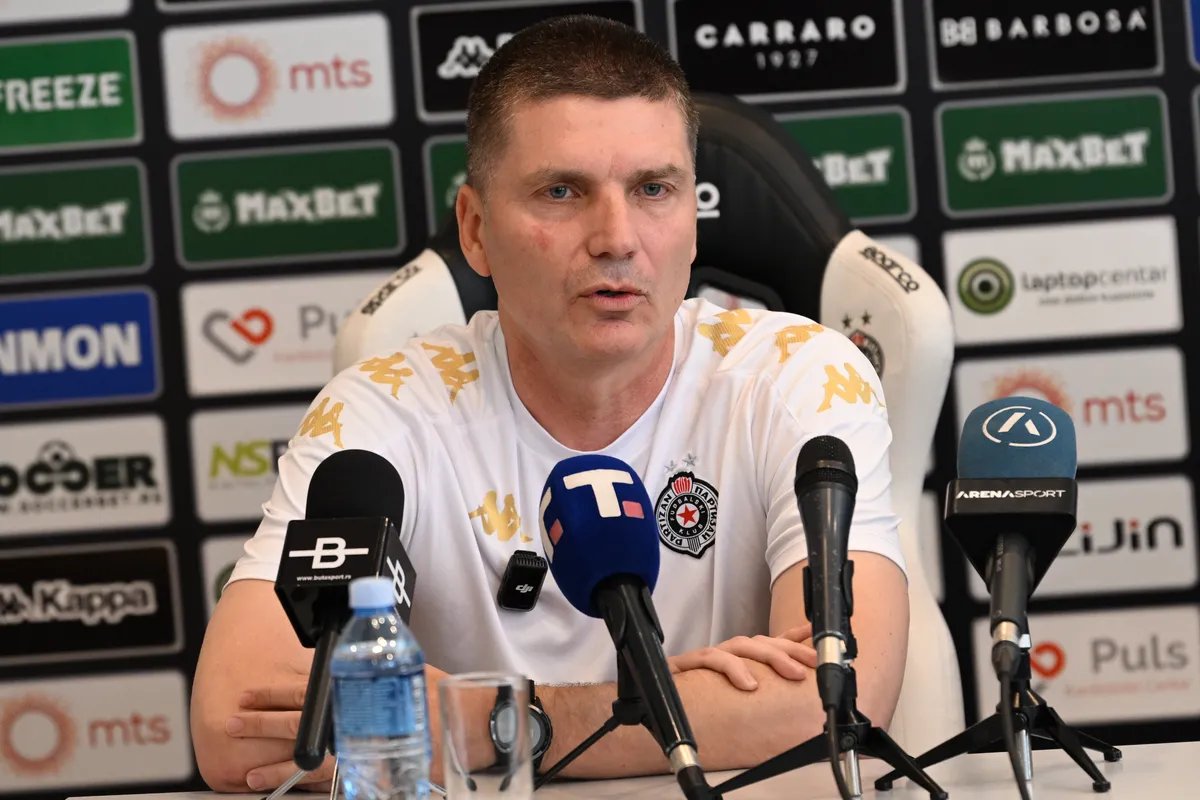 Blagojević pred 179. večiti derbi otkrio da Partizan ima dosta problema, pa poručio: "Ne potpisujem remi"
