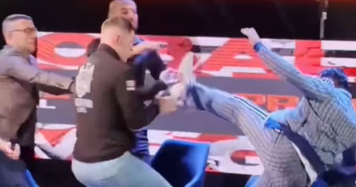 Haos i tuča na konferenciji pred "krvavi" spektakl u Beogradu! Zaratili pre borbe, pa se "pobili" na snimanju
