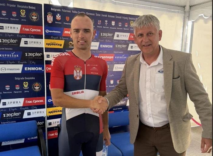 DUŠAN RAJOVIĆ POBEDOM KRUNISAO "ŽUTU": Srpski as trijumfovao na trci Beograd - Banjaluka