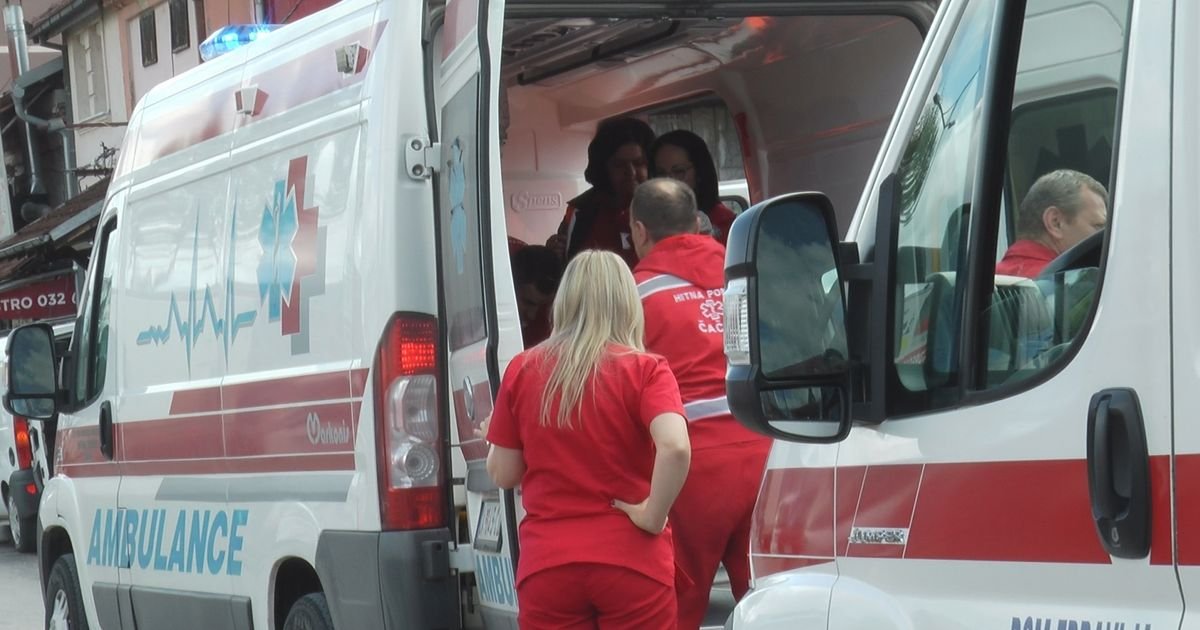 Eksplodirala kamionska guma u Pljevljima: Muškarac teško povređen i prebačen u bolnicu