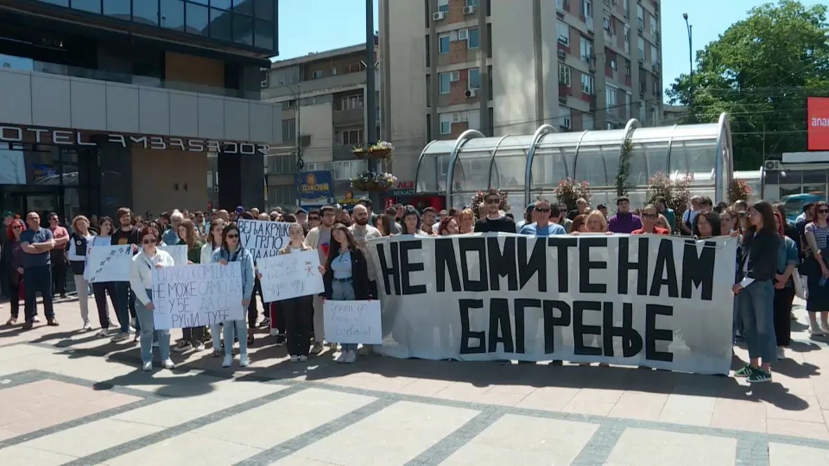 Buka posle tišine u Nišu: Studenti poručili da novi fakultet demantuje svoje ideale - "nastao krišom i protivzakonito"