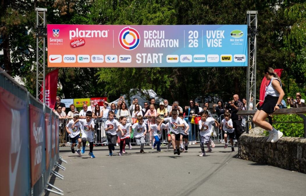 ODRŽAN JUBILARNI 30. DEČJI MARATON: Mališani oduševili na trci u Beo zoo vrtu
