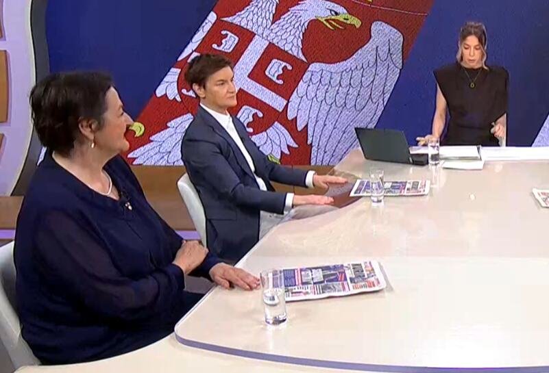 UŽIVO ANA BRNABIĆ GOVORI ZA KURIR TELEVIZIJU: Predsednica Skupštine u "Pulsu Srbije vikend", sa njom u studiju Gordana Čomić, Goran Šarić i Milomir Marić