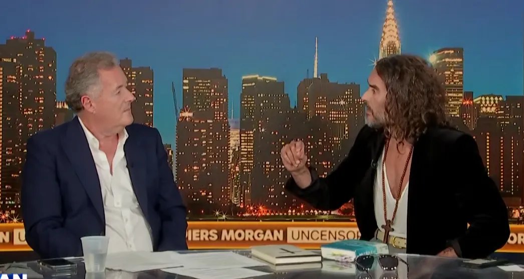 Pirsa Morgana hvale zbog pitanja koje je postavio Raselu Brendu: U studiju zavladao muk