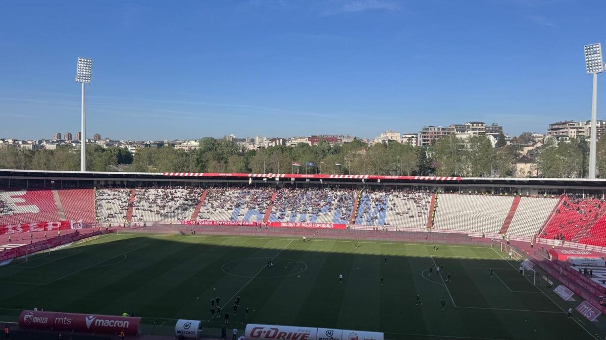 TUŽNE SLIKE SA MARAKANE: Katastrofalna poseta na večitom derbiju!