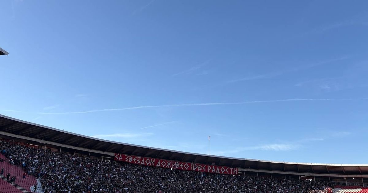Foto-ubod: Ovako izgleda Marakana na 179. večitom derbiju, pogledajte koliko je navijača došlo na stadion