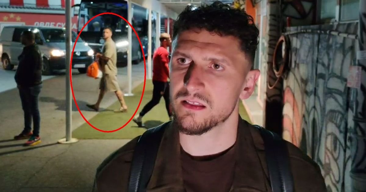 Veljković davao izjavu posle derbija, Arnautović ga zbunio: Marko mu dovikao jednu stvar, on ostao u čudu
