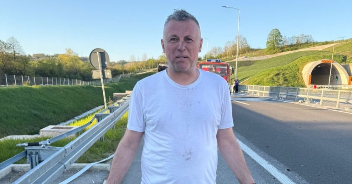 Heroj drame na "Milošu Velikom": Vladan od vatre spasio vozača i robu vrednu preko 130.000 evra