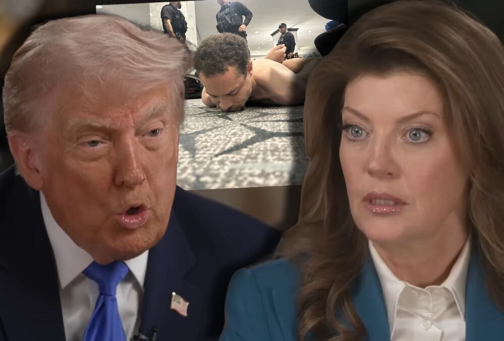 "SRAMOTO, ČITAŠ TE GLUPOSTI NEKE BOLESNE OSOBE!" Tramp pobesneo zbog pitanja voditeljke o manifestu napadača: Nisam silovatelj i pedofil, a tvoji prijatelji....