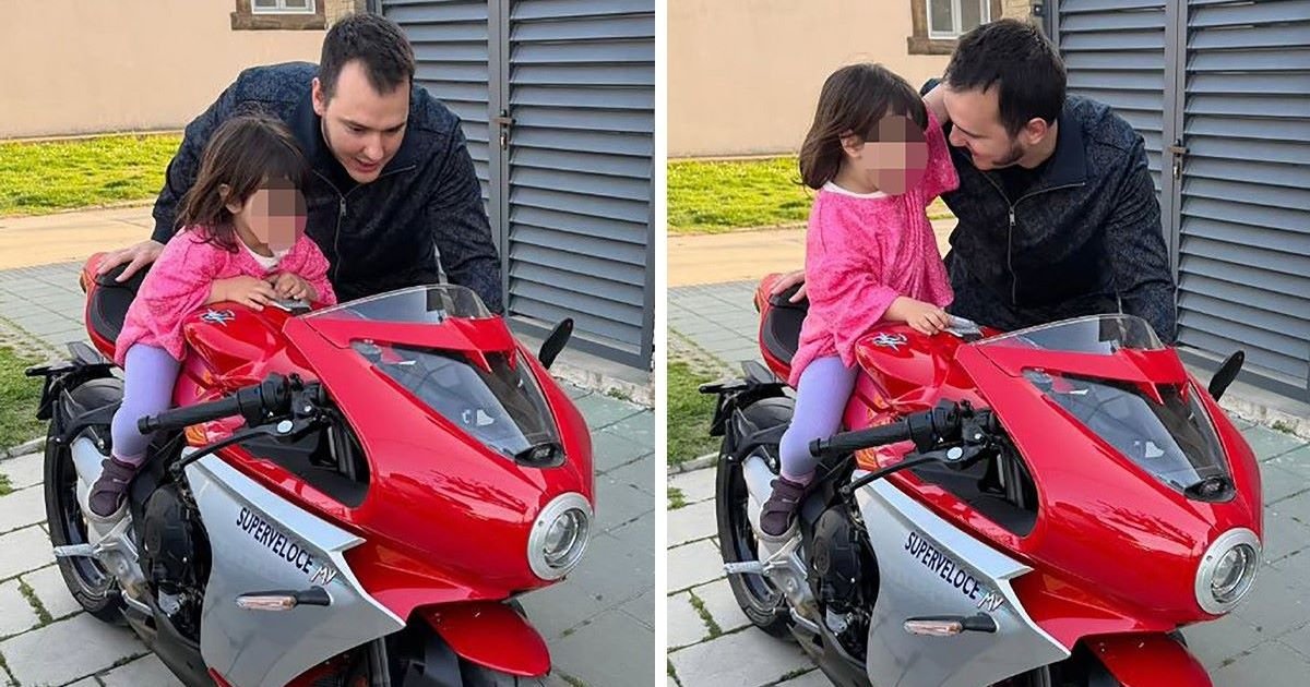 Ćerka na motoru od 23.000 evra! Aleksa Balašević pokazao kako Vera (4) uživa: "Da li mogu krug oko Slavije?"