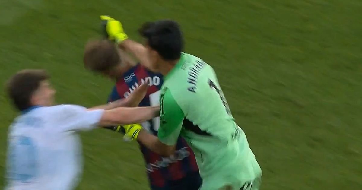 Javio se golman koji je zverski udario protivnika pesnicom u Španiji: "Isključio sam se..."