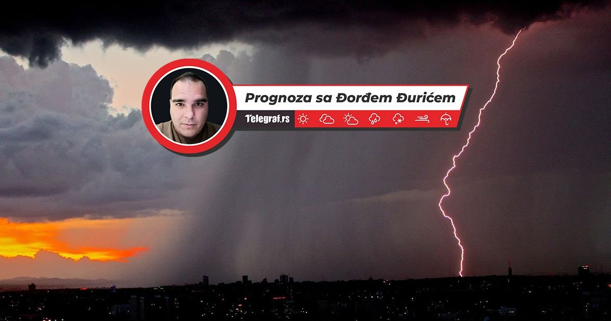 U utorak i do letnjih 25 stepeni, a onda PLJUSKOVI: Evo kada i gde će pljuštati i grmeti