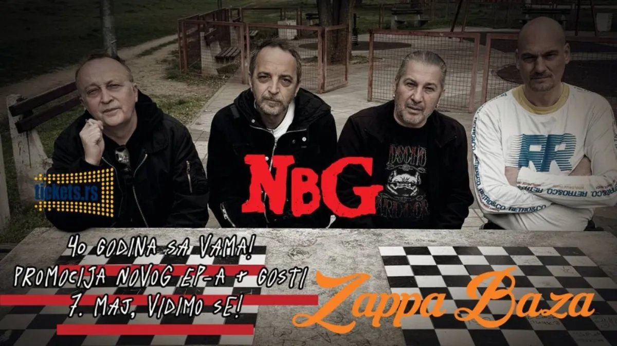 Kultni NBG koncertom proslavlja četiri decenije postojanja