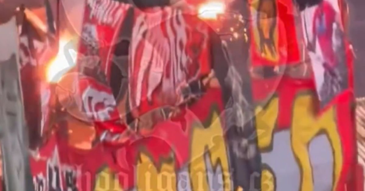 Delije slučajno zapalile jednu od svojih najpoznatijih zastava, hitno su reagovali