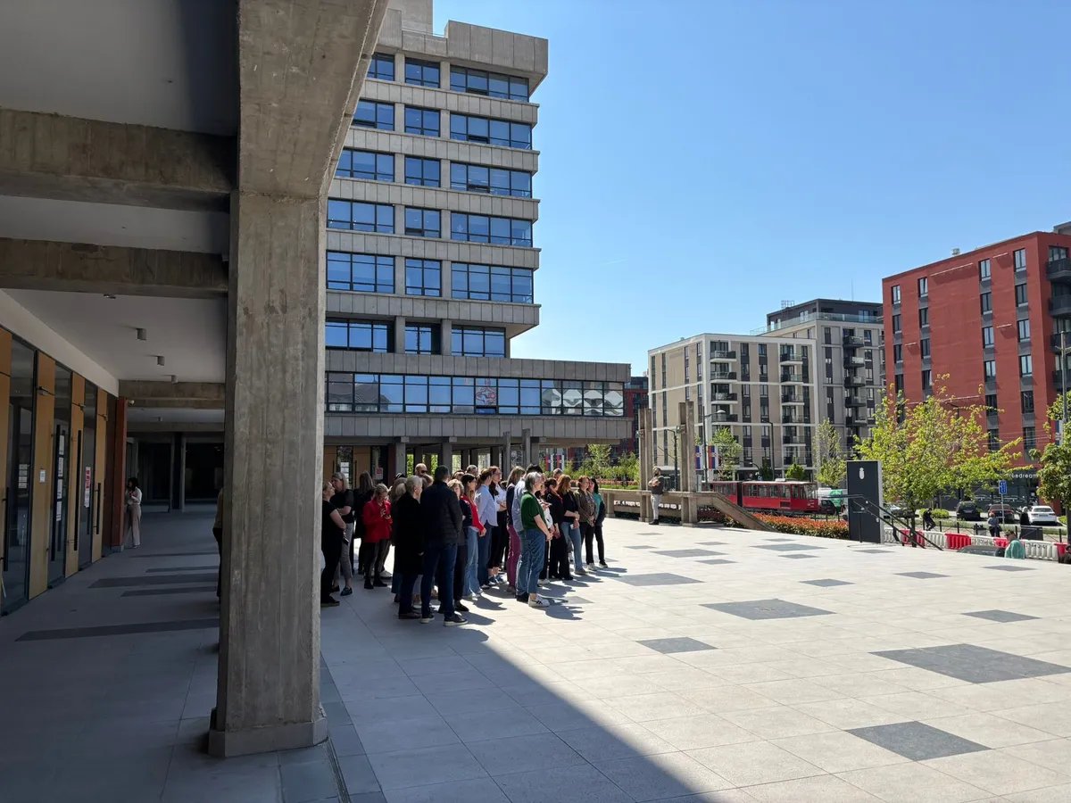 Sindikat sudske vlasti održao jednočasovni štrajk upozorenja zbog nezadovoljstva stanjem u pravosuđu