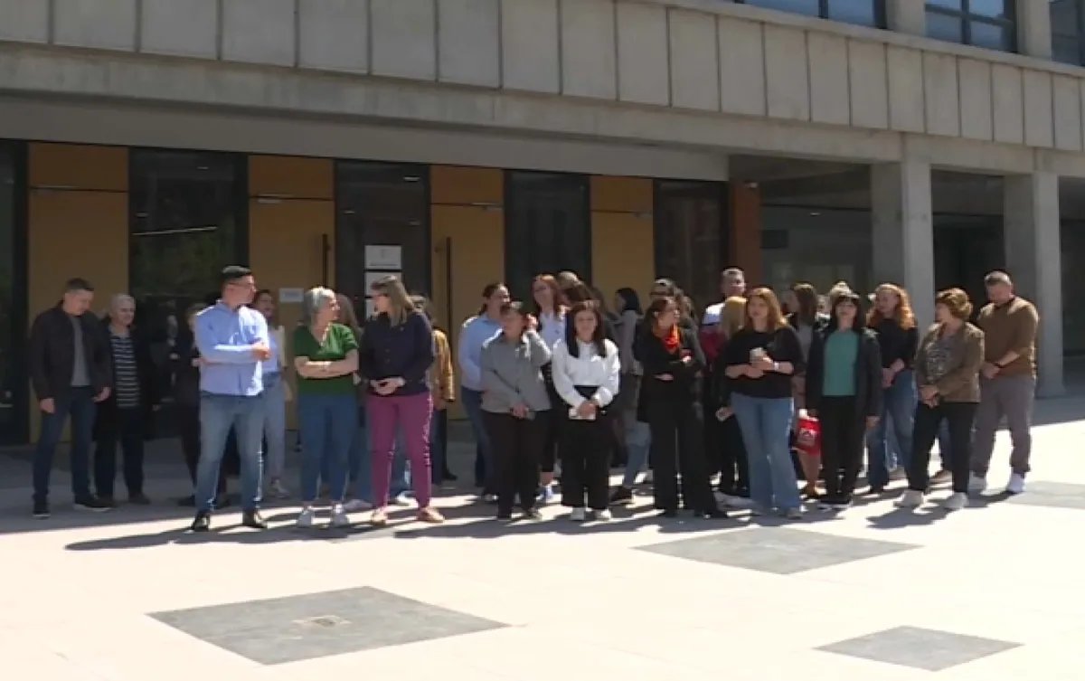 Serbian justice system union launches one-hour warning strike