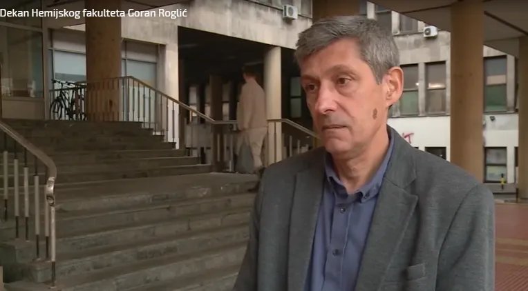Oglasio se dekan Hemijskog nakon skandaloznih poruka ispisanih protiv studenta i rektora na zgradi fakulteta