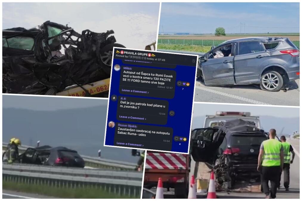 KOBNIH 7 MINUTA I KONTRASMER Detalji nesreće kod Rume, u trenutku ugašena 4 života: "Njih dvoje su se igrom slučaja našli u tom 'golfu'"