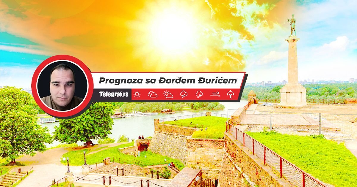 Danas veoma toplo, do 25 stepeni: Evo gde će grmeti krajem dana