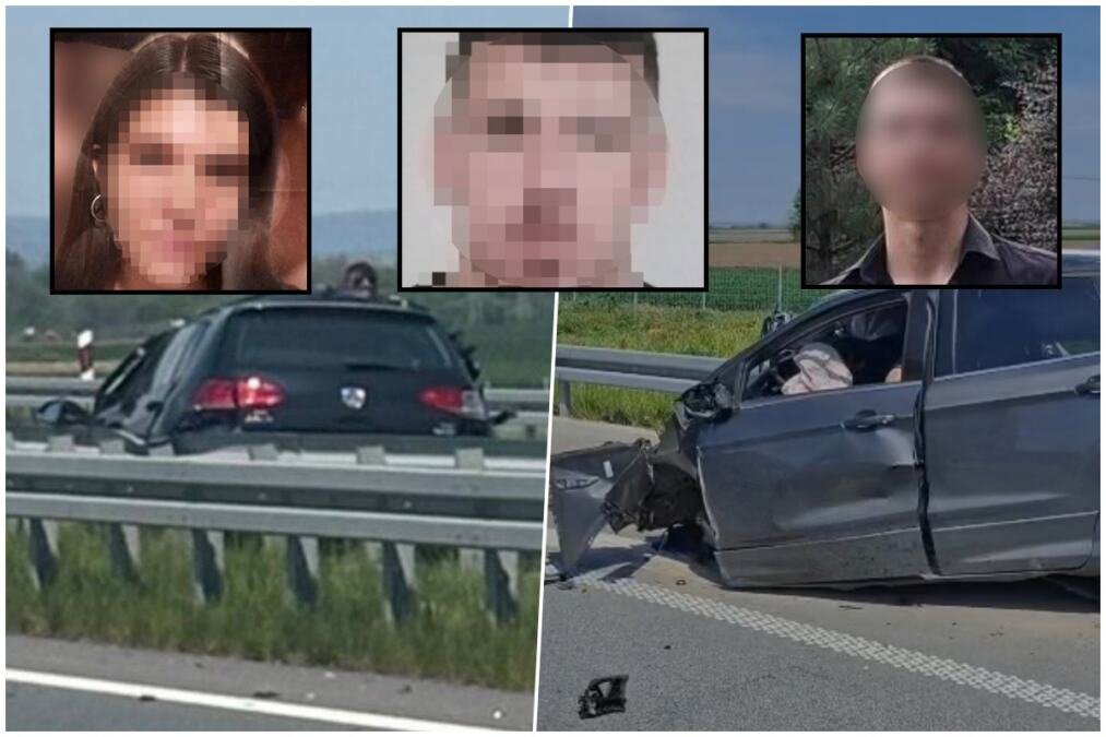 OVO JE TROJE MLADIH KOJI SU POGINULI NA AUTO-PUTU KOD RUME: Lenka, Dejan i Vuk bili u "golfu" kada se u njih zakucao auto koji je vozio 130 u kontrasmeru! FOTO