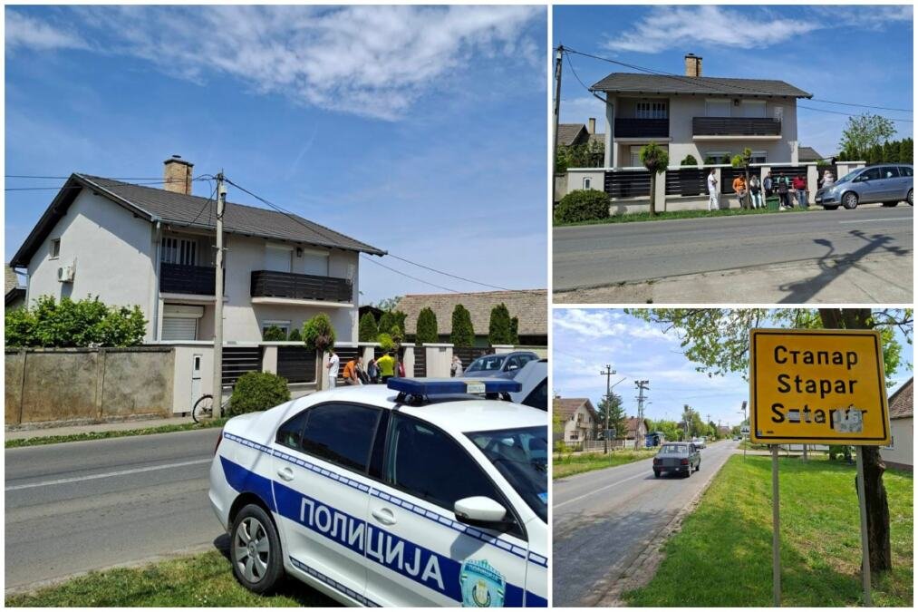 PRVE SLIKE S MESTA BRATOUBISTVA KOD SOMBORA: Siniša i Radovan došli majci u posetu, poslali je u prodavnicu i desilo se ZLO! (foto)