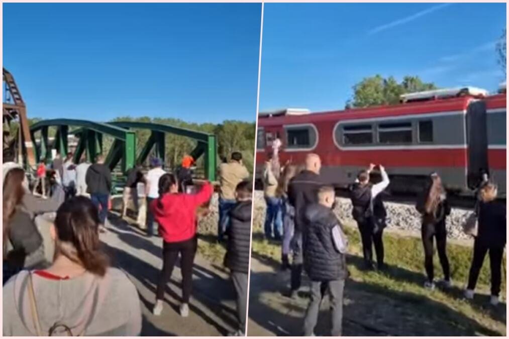 KAKAV MANEVAR BLOKADERA - SADA ZVIŽDE BRZIM VOZOVIMA! Sada im je novi most na Tamišu najveći neprijatelj, nervira ih brzi SOKO (VIDEO)