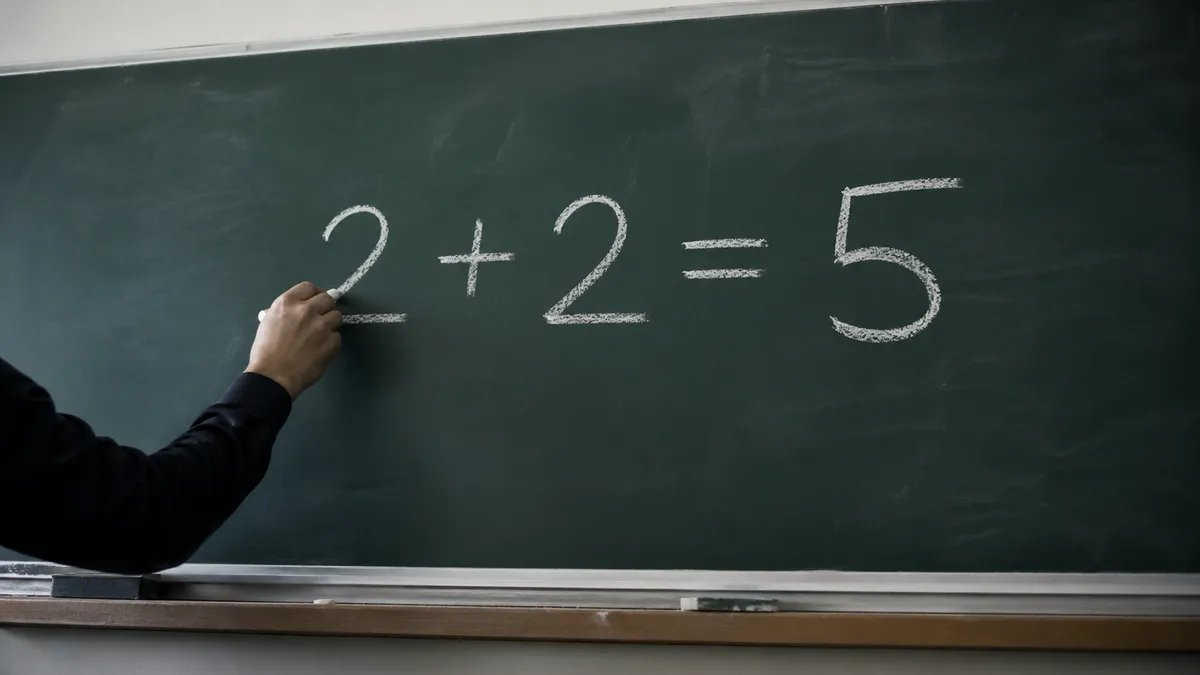 Matematička zagonetka zbunila je internet: 2+2=5 evo kako je to uopšte moguće