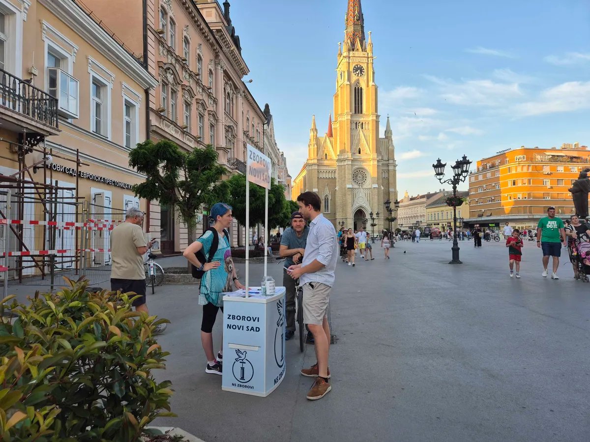 Novosadski zborovi najavili šetnju 1. maja: Godinu i po dana od pada nadstrešnice