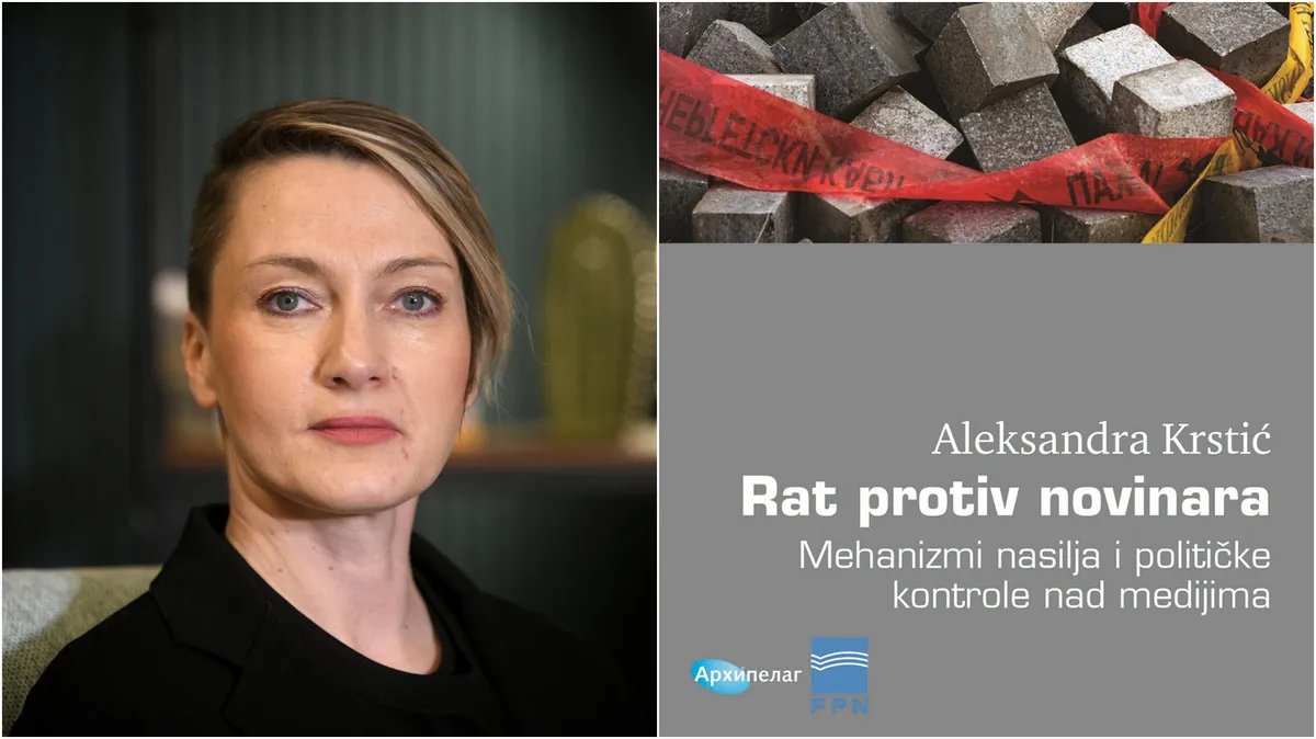 "Nijedan režim nije imun na nasilje prema novinarima": Objavljena knjiga "Rat protiv novinara" Aleksandre Krstić