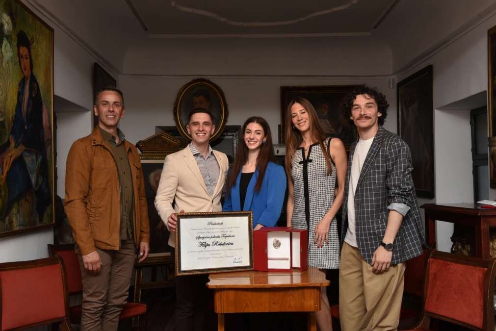 Laureati Jana Zimonjić i Filip Rešidović: Uručena nagrada "Terpsihora"